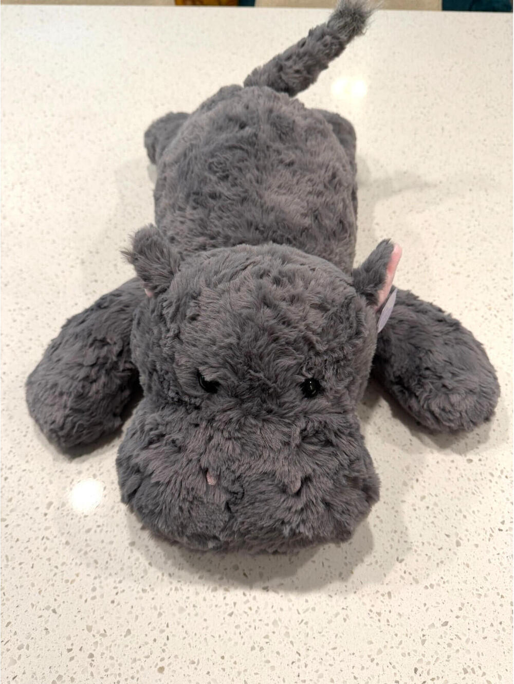Fluffees Hippo Plushie Stuffed Animal